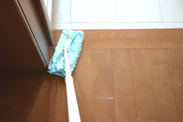 玄関の拭き掃除
