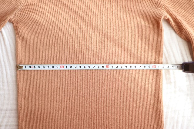 セーターの縮みアフター