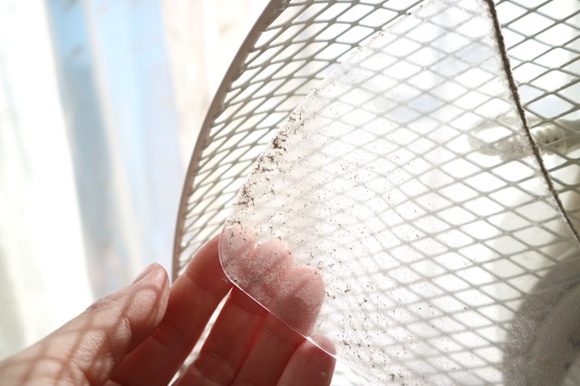 扇風機の汚れ